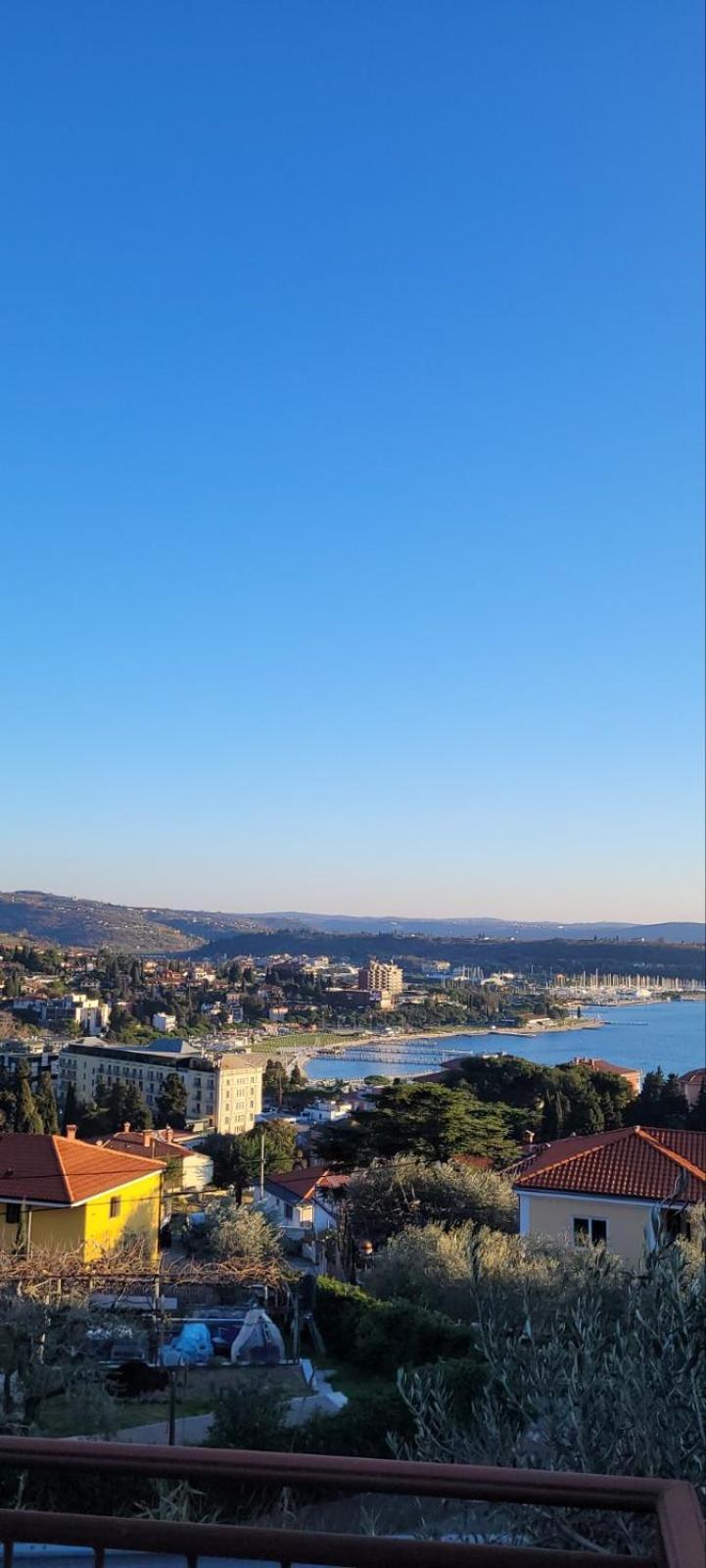 Apartament Panoramic View Near The Beach In Portotoz+P Portorož Zewnętrze zdjęcie